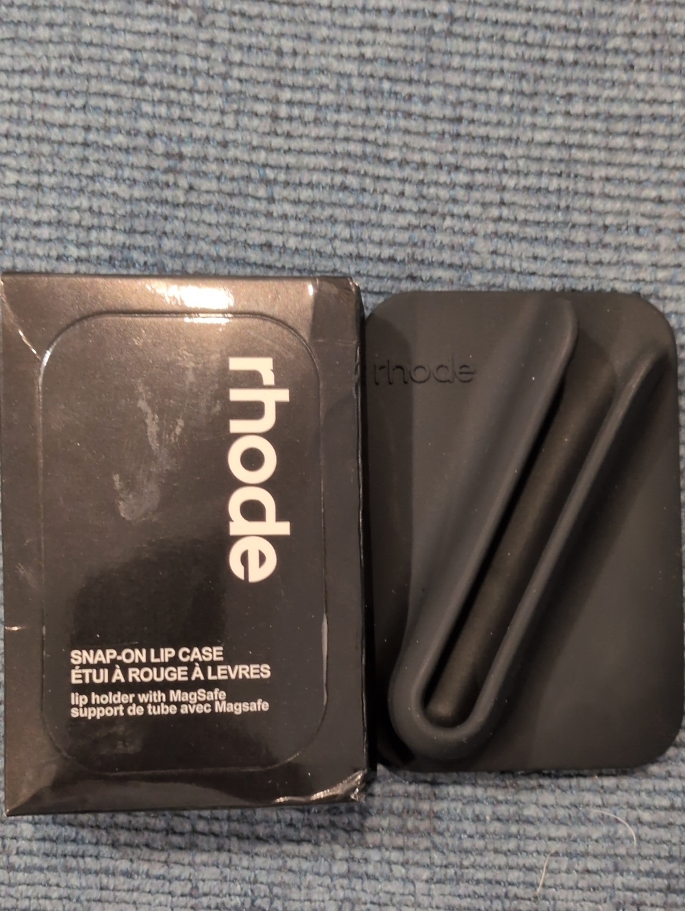 RHODE Black Snap-On Lip Case